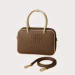 حقيبة ميوميو Beau بني - miumiu